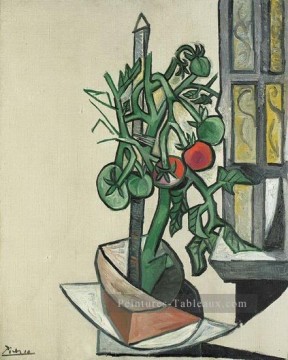 Tomates 1944 cubiste Pablo Picasso Peinture à l'huile